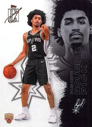 2025-26 Topps Signature Class #102 - Dylan Harper - San Antonio Spurs
