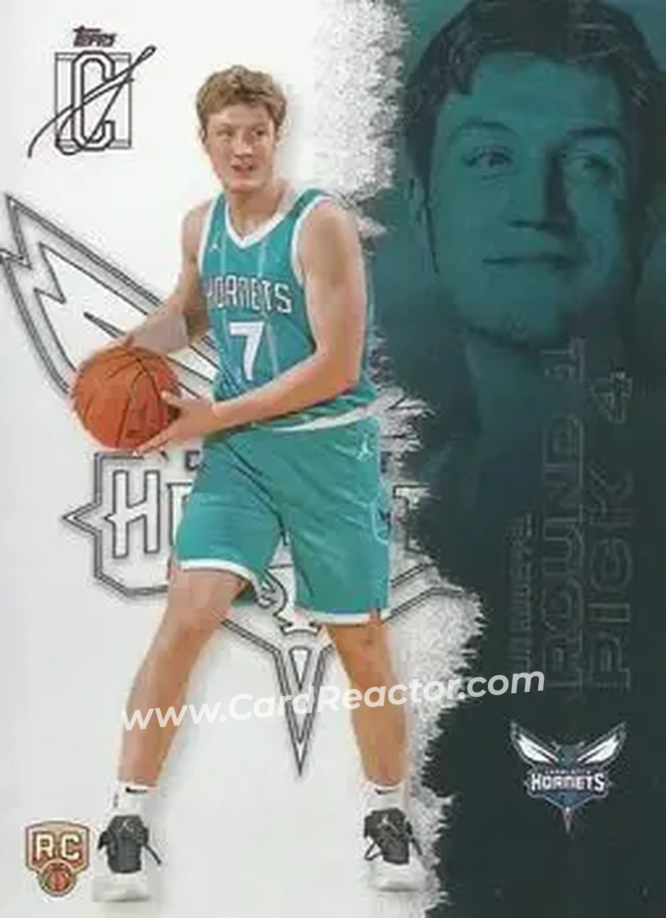 2025-26 Topps Signature Class #103 - Kon Knueppel - Charlotte Hornets - Front