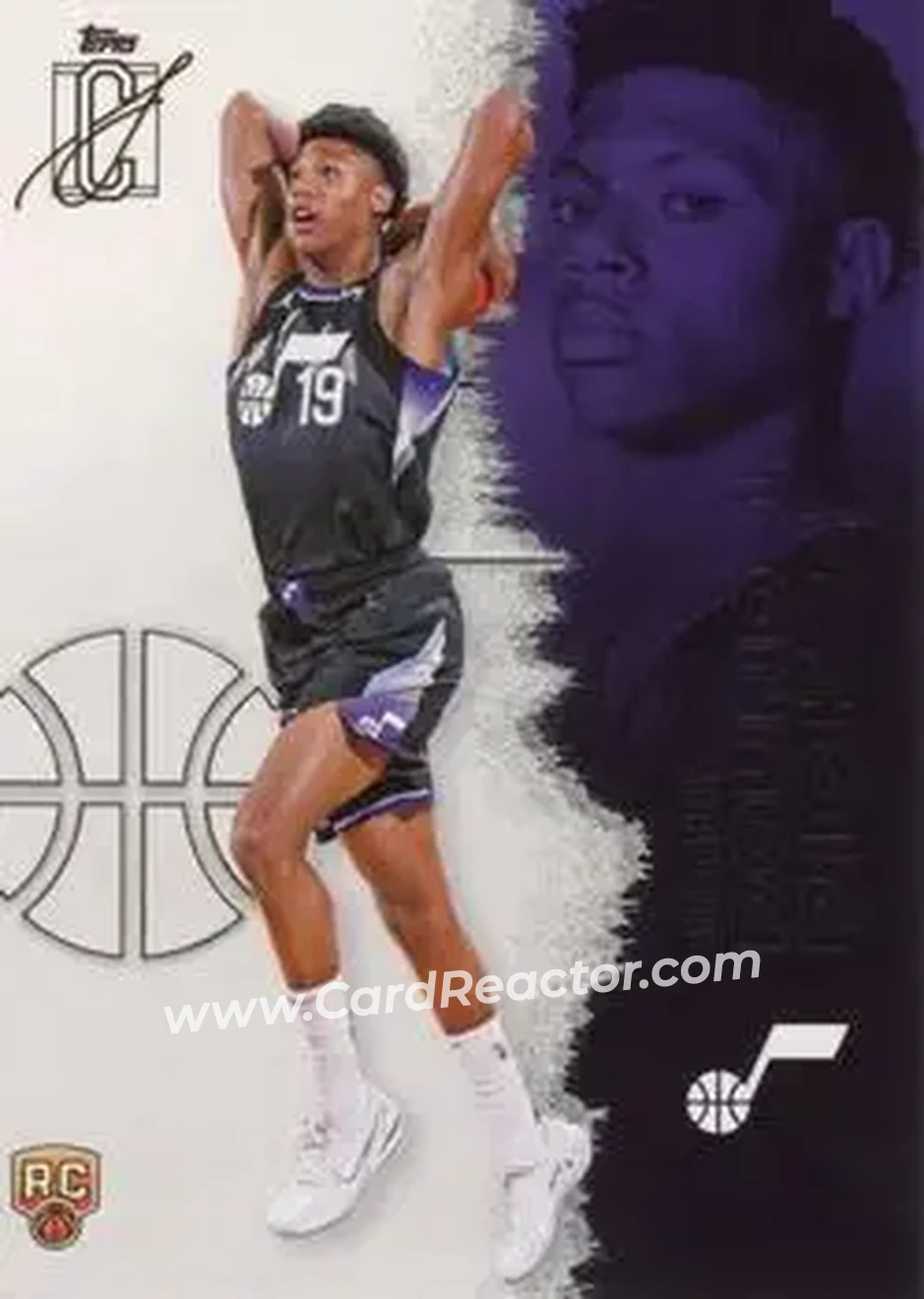 2025-26 Topps Signature Class #104 - Ace Bailey - Utah Jazz - Front