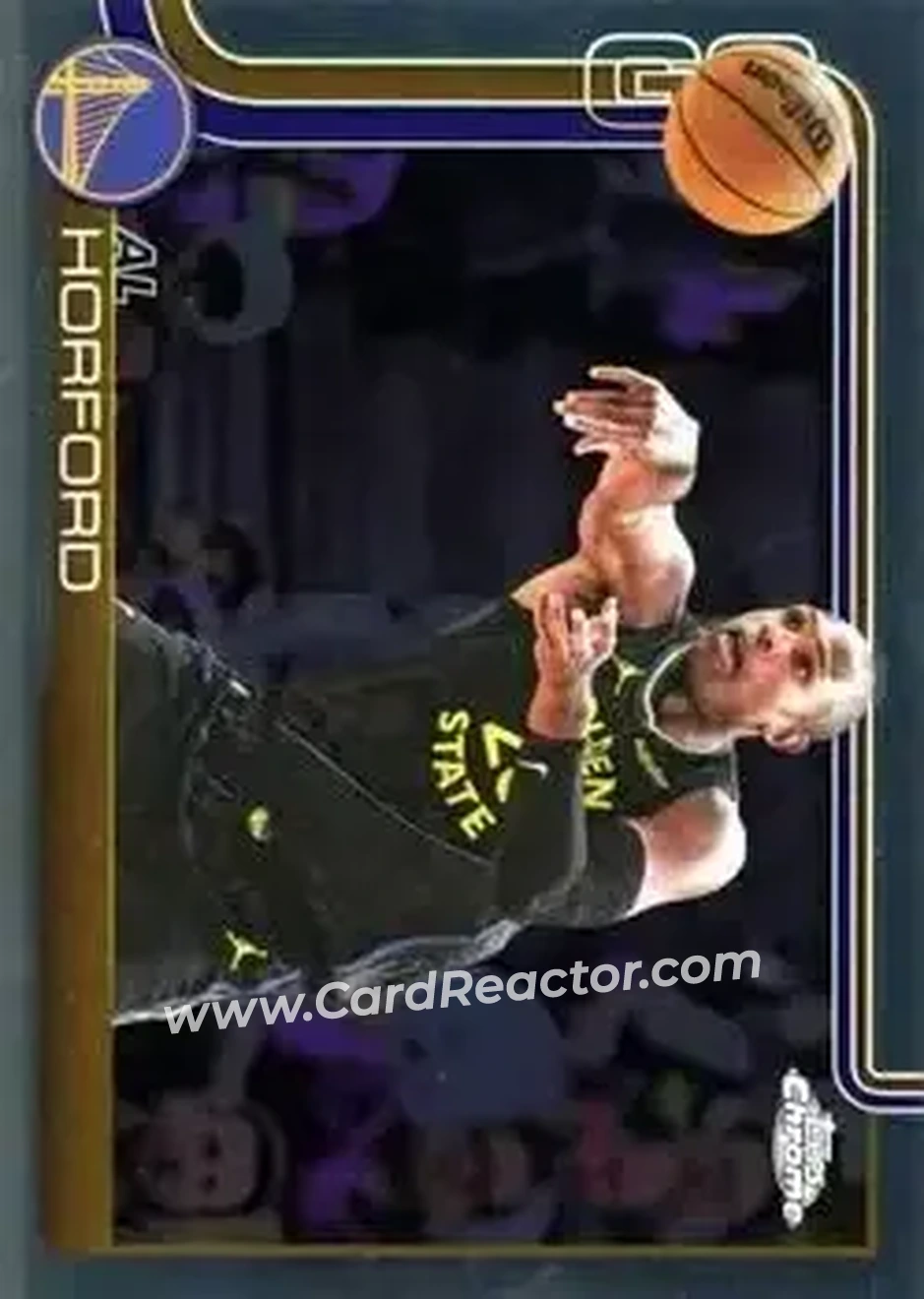 2025-26 Topps Chrome Update #91 - Al Horford - Golden State Warriors - Front 2025-26 Topps Chrome Update #91 - Al Horford - Golden State Warriors - Front