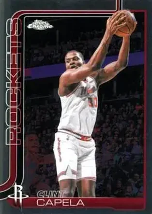 2025-26 Topps Chrome Update #94 - Clint Capela - Houston Rockets