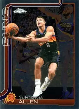 2025-26 Topps Chrome Update #95 - Grayson Allen - Phoenix Suns