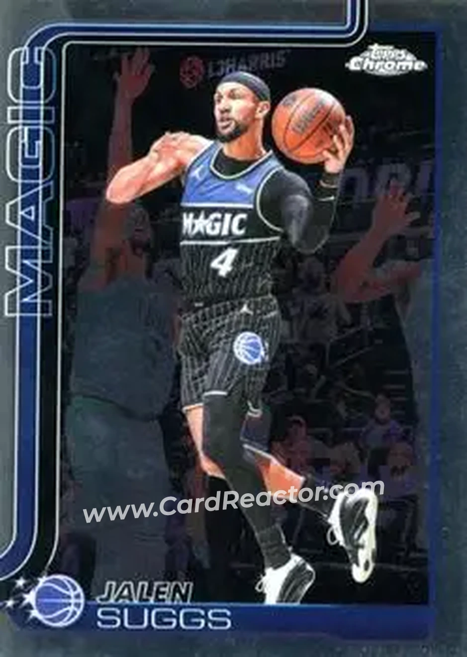 2025-26 Topps Chrome Update #96 - Jalen Suggs - Orlando Magic - Front