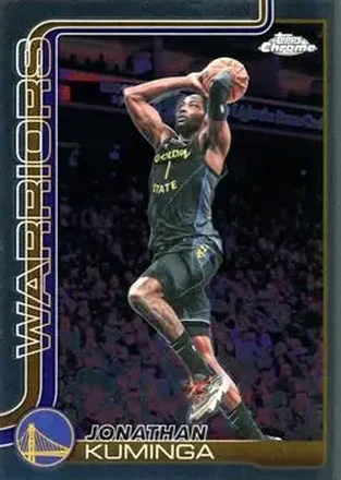 2025-26 Topps Chrome Update #98 - Jonathan Kuminga - Golden State Warriors