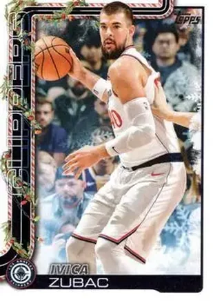2025-26 Topps Holiday #H115 - Ivica Zubac - Los Angeles Clippers 2025-26 Topps Holiday #H115 - Ivica Zubac - Los Angeles Clippers