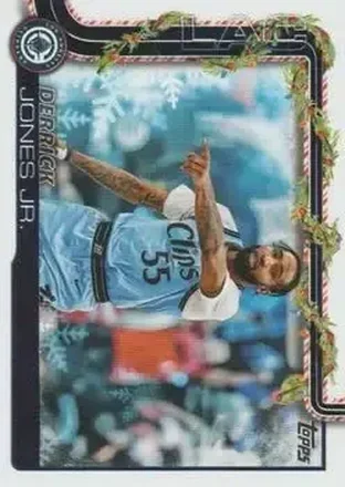 2025-26 Topps Holiday #H117 - Derrick Jones Jr. - Los Angeles Clippers