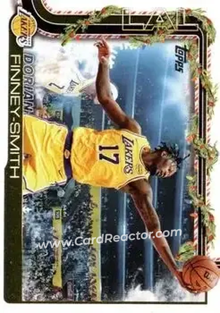 2025-26 Topps Holiday #H118 - Dorian Finney-Smith - Los Angeles Lakers - Front