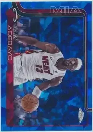 2025-26 Topps Chrome Sapphire Edition #138 - Bam Adebayo - Miami Heat