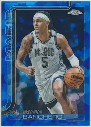 2025-26 Topps Chrome Sapphire Edition #140 - Paolo Banchero - Orlando Magic