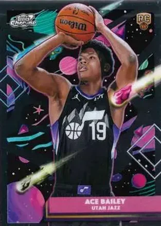 2025-26 Topps Chrome Cosmic #171 - Ace Bailey - Utah Jazz