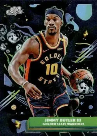 2025-26 Topps Chrome Cosmic #180 - Jimmy Butler - Golden State Warriors