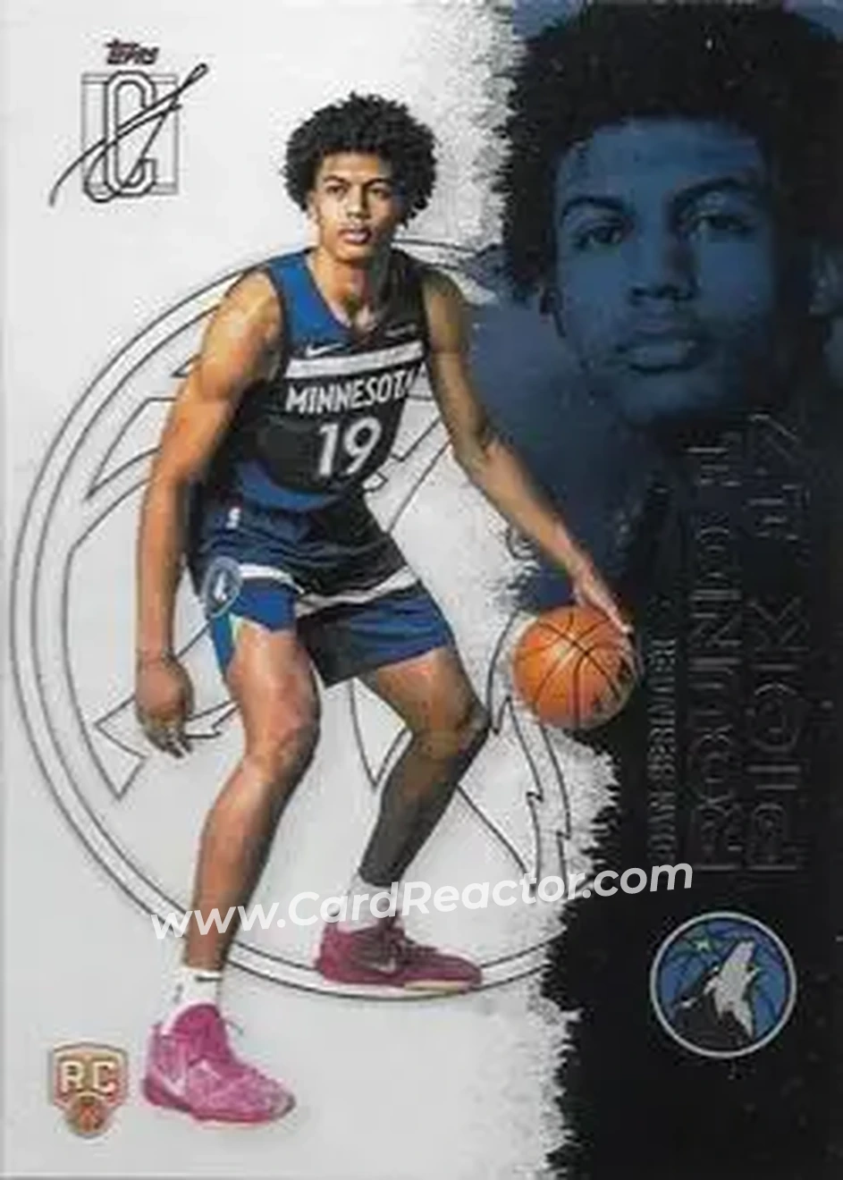 2025-26 Topps Signature Class #113 - Joan Beringer - Minnesota Timberwolves - Front