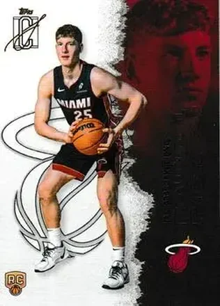 2025-26 Topps Signature Class #116 - Kasparas Jakučionis - Miami Heat