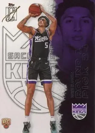 2025-26 Topps Signature Class #120 - Nique Clifford - Sacramento Kings