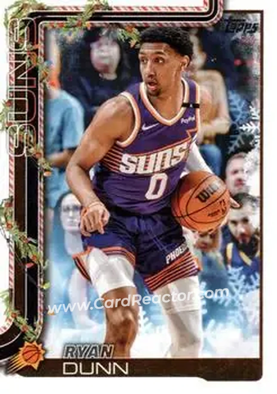 2025-26 Topps Holiday #H127 - Ryan Dunn - Phoenix Suns - Front 2025-26 Topps Holiday #H127 - Ryan Dunn - Phoenix Suns - Front
