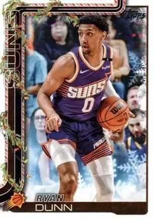 2025-26 Topps Holiday #H127 - Ryan Dunn - Phoenix Suns