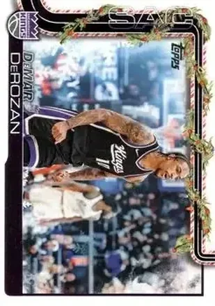 2025-26 Topps Holiday #H129 - DeMar DeRozan - Sacramento Kings