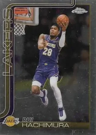 2025-26 Topps Chrome Update #107 - Rui Hachimura - Los Angeles Lakers