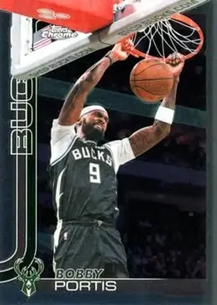 2025-26 Topps Chrome Update #110 - Bobby Portis - Milwaukee Bucks