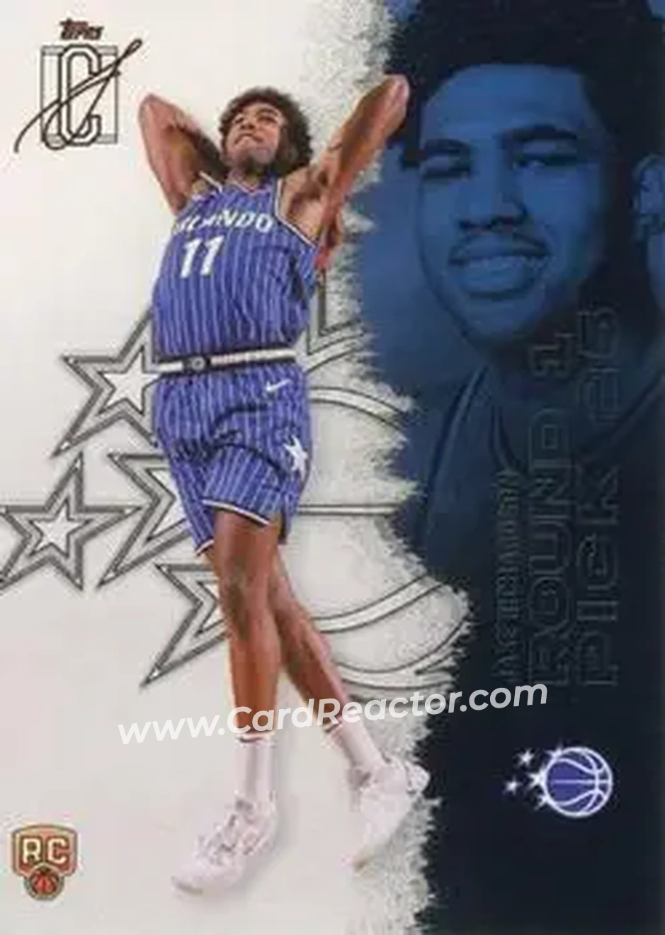 2025-26 Topps Signature Class #121 - Jase Richardson - Orlando Magic - Front 2025-26 Topps Signature Class #121 - Jase Richardson - Orlando Magic - Front