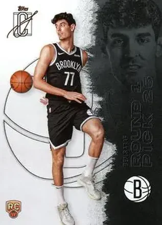 2025-26 Topps Signature Class #122 - Ben Saraf - Brooklyn Nets