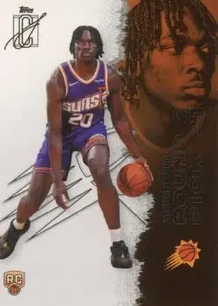 2025-26 Topps Signature Class #124 - Rasheer Fleming - Phoenix Suns 2025-26 Topps Signature Class #124 - Rasheer Fleming - Phoenix Suns