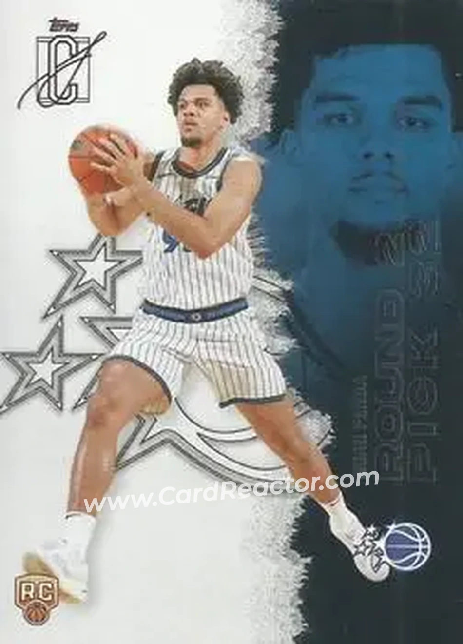 2025-26 Topps Signature Class #125 - Noah Penda - Orlando Magic - Front 2025-26 Topps Signature Class #125 - Noah Penda - Orlando Magic - Front