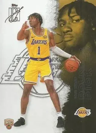 2025-26 Topps Signature Class #129 - Adou Thiero - Los Angeles Lakers