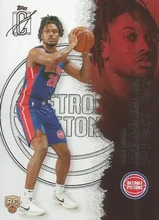 2025-26 Topps Signature Class #130 - Chaz Lanier - Detroit Pistons