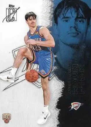2025-26 Topps Signature Class #137 - Brooks Barnhizer - Oklahoma City Thunder