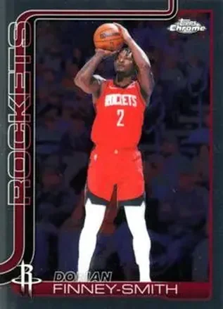 2025-26 Topps Chrome Update #129 - Dorian Finney-Smith - Houston Rockets