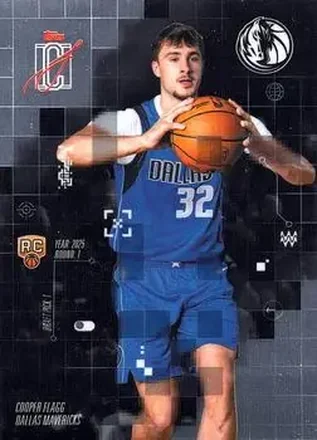2025-26 Topps Signature Class - After Image #AF-1 - Cooper Flagg - Dallas Mavericks