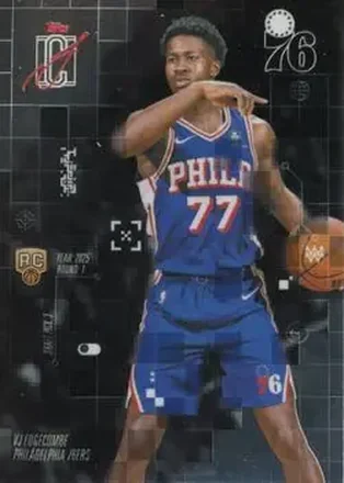 2025-26 Topps Signature Class - After Image #AF-3 - VJ Edgecombe - Philadelphia 76ers