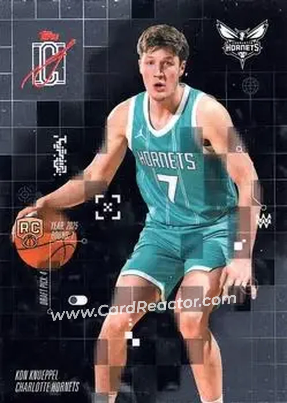 2025-26 Topps Signature Class - After Image #AF-4 - Kon Knueppel - Charlotte Hornets - Front