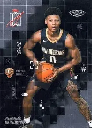 2025-26 Topps Signature Class - After Image #AF-7 - Jeremiah Fears - New Orleans Pelicans