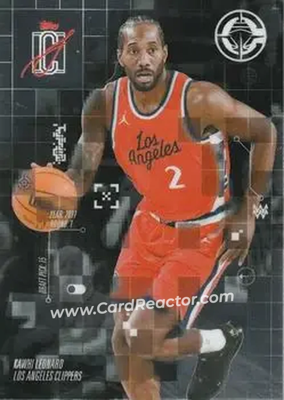 2025-26 Topps Signature Class - After Image #AF-16 - Kawhi Leonard - Los Angeles Clippers - Front 2025-26 Topps Signature Class - After Image #AF-16 - Kawhi Leonard - Los Angeles Clippers - Front