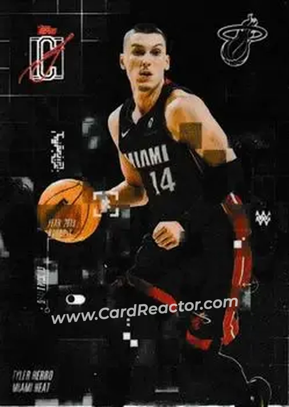 2025-26 Topps Signature Class - After Image #AF-21 - Tyler Herro - Miami Heat - Front 2025-26 Topps Signature Class - After Image #AF-21 - Tyler Herro - Miami Heat - Front