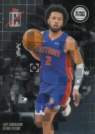 2025-26 Topps Signature Class - After Image #AF-22 - Cade Cunningham - Detroit Pistons