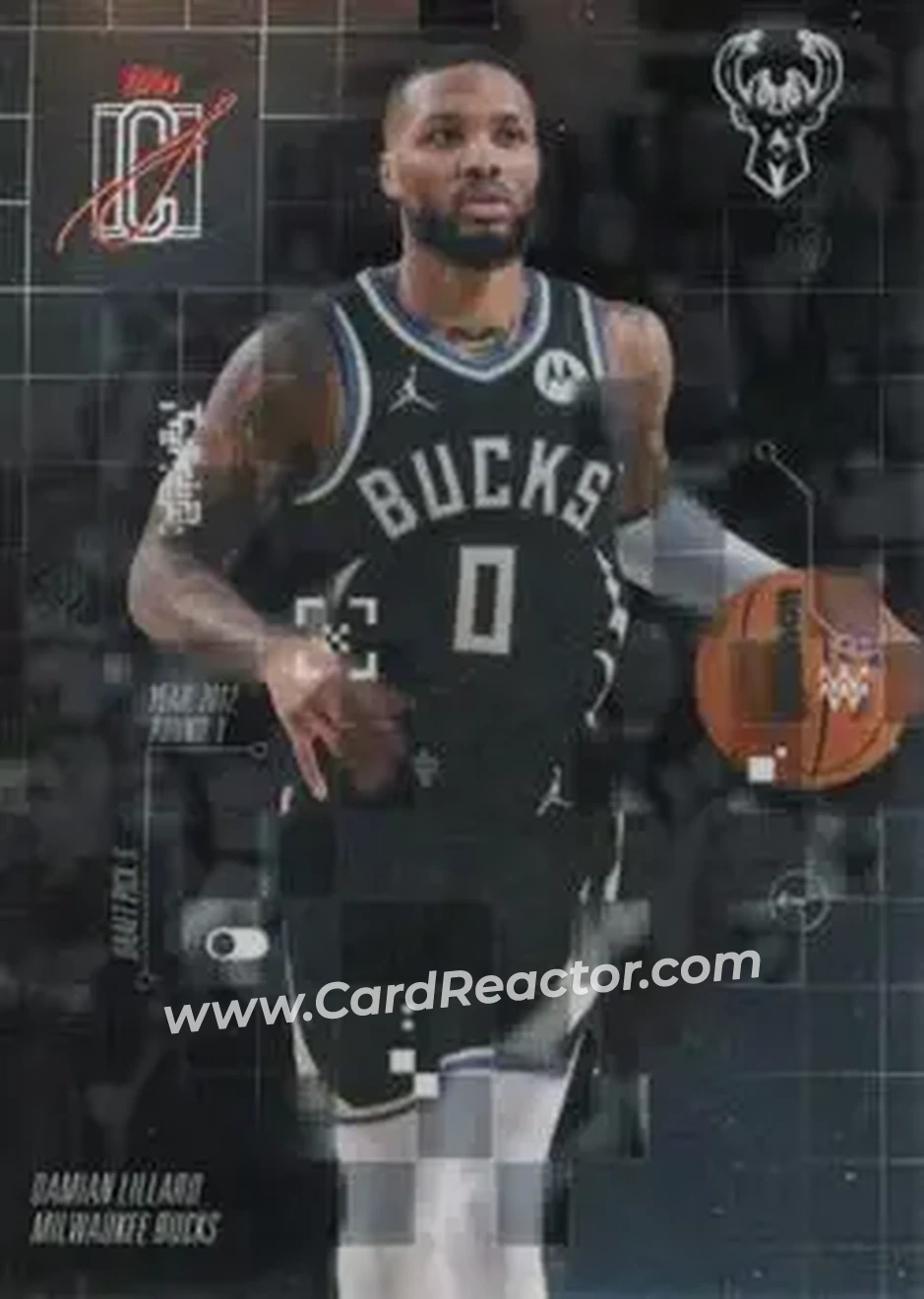 2025-26 Topps Signature Class - After Image #AF-25 - Damian Lillard - Milwaukee Bucks - Front 2025-26 Topps Signature Class - After Image #AF-25 - Damian Lillard - Milwaukee Bucks - Front