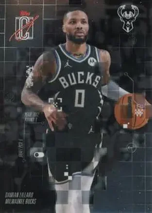 2025-26 Topps Signature Class - After Image #AF-25 - Damian Lillard - Milwaukee Bucks