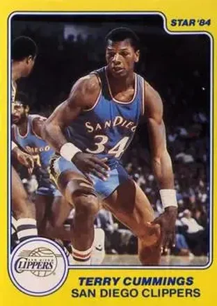 1983-84 Star All-Rookies #1 - Terry Cummings - San Diego Clippers