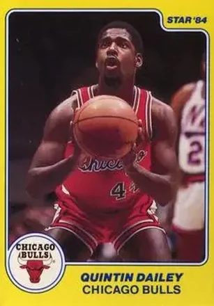 1983-84 Star All-Rookies #2 - Quintin Dailey - Chicago Bulls