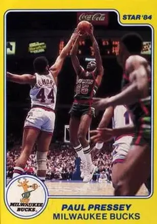1983-84 Star All-Rookies #6 - Paul Pressey - Milwaukee Bucks