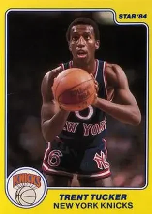 1983-84 Star All-Rookies #7 - Trent Tucker - New York Knicks