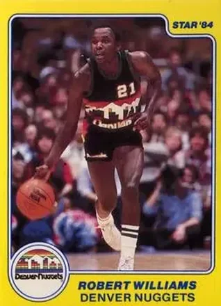 1983-84 Star All-Rookies #9 - Rob Williams - Denver Nuggets