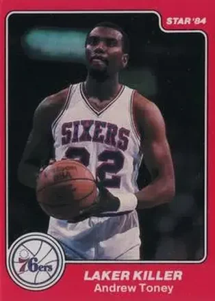 1983-84 Star Sixers Champs #6 - Andrew Toney - Philadelphia 76ers