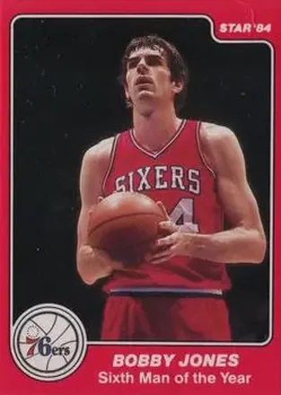 1983-84 Star Sixers Champs #19 - Bobby Jones - Philadelphia 76ers