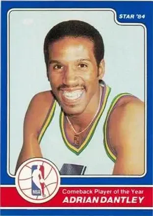 1984 Star Awards Banquet #4 - Adrian Dantley - Utah Jazz