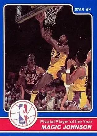 1984 Star Awards Banquet #6 - Magic Johnson - Los Angeles Lakers