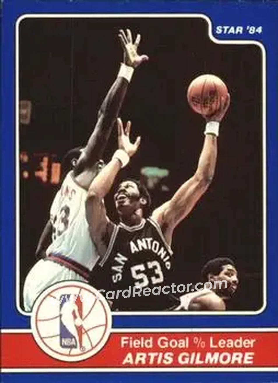 1984 Star Awards Banquet #14 - Artis Gilmore - San Antonio Spurs - Front 1984 Star Awards Banquet #14 - Artis Gilmore - San Antonio Spurs - Front